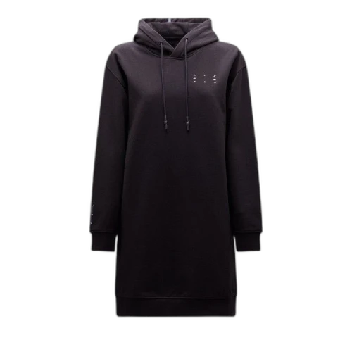 MCQ Hoodie Dress 'Darkest Black'