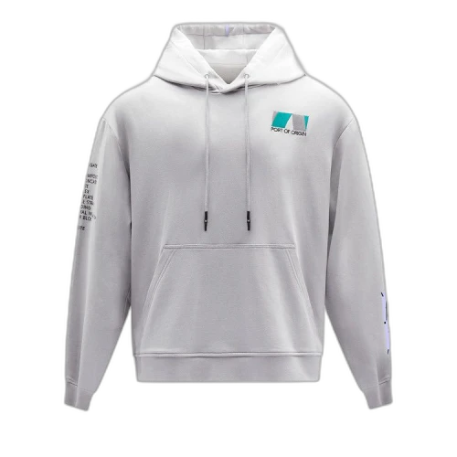 MCQ Origin Hoodie 'Concrete Grey'