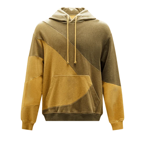 MCQ Cut Up Hoodie 'Amber'