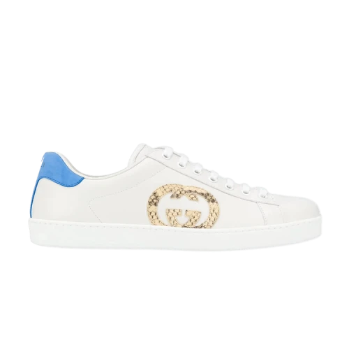 Gucci Ace 'Interlocking G - Snakeskin'
