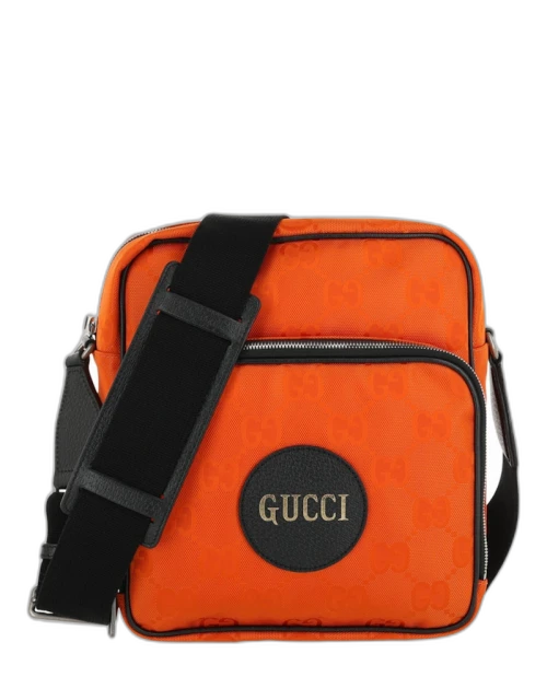 Gucci Nylon Off The Grid Messenger Bag Orange