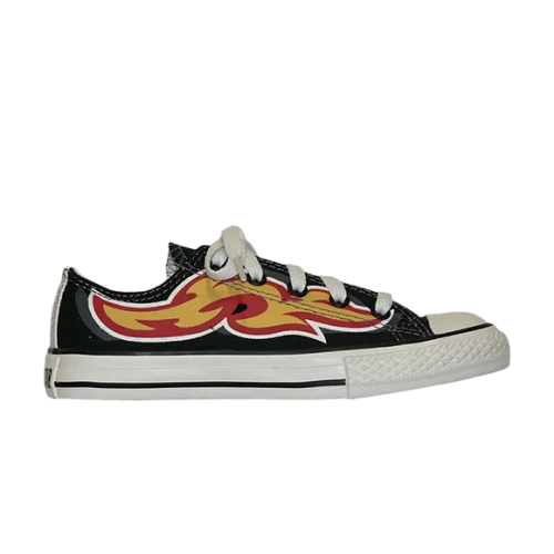 Converse Chuck Taylor All Star Ox GS 'Black Flames'