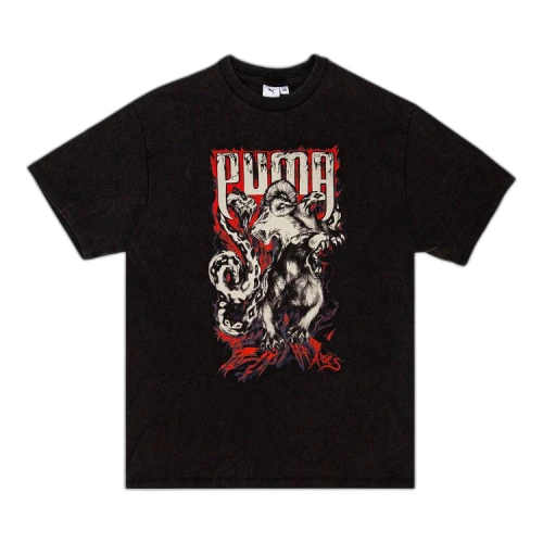 Puma x Aries Graphic Tee 'Black'