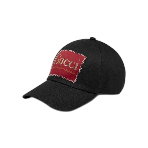 Gucci Baseball Hat With Label 'Black'