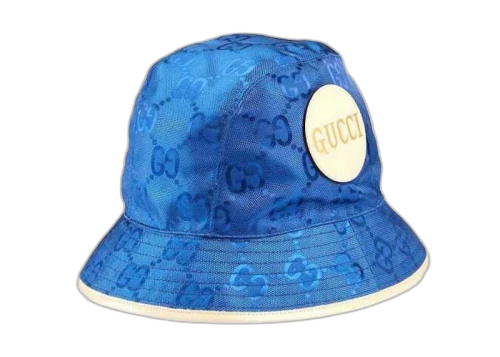 Gucci Off The Grid Bucket Hat Blue/Beige