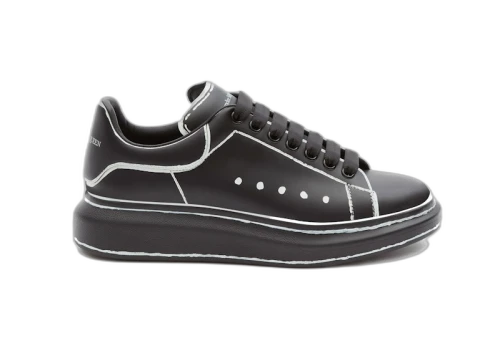 Alexander McQueen Oversized Black White Outline