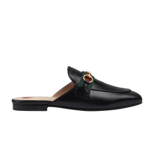 Gucci Princetown Leather Slipper 'Black' (Women's)