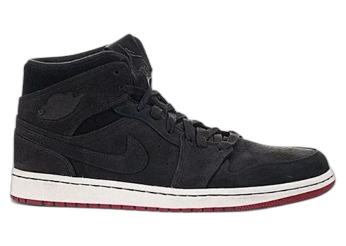 Jordan 1 Mid Nouveau Black Red