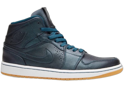 Jordan 1 Mid Nouveau Space Blue