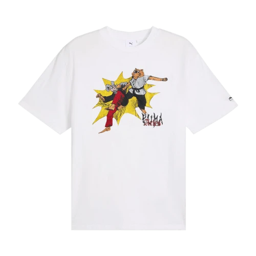 Puma x Aries Graphic Tee 'Puma White'