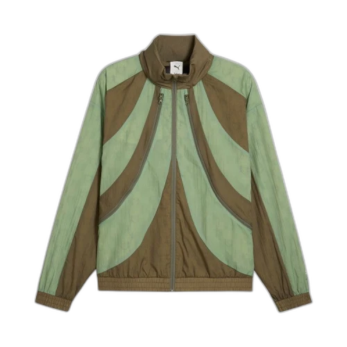 Puma x KidSuper Windbreaker 'Dusty Green'