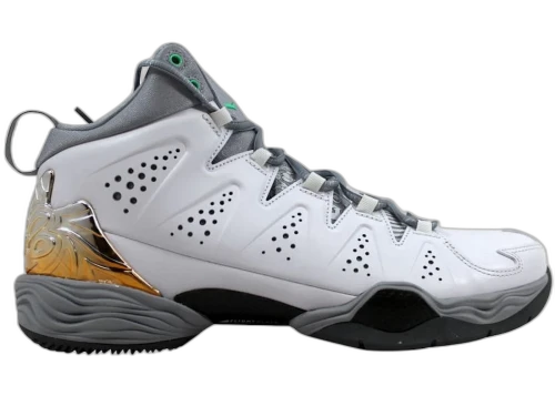 Jordan Melo M10 White Green Glow Wolf Grey