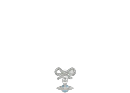Vivienne Westwood Women's Octavie Pendant Platinum/Blue/Aqua Cz