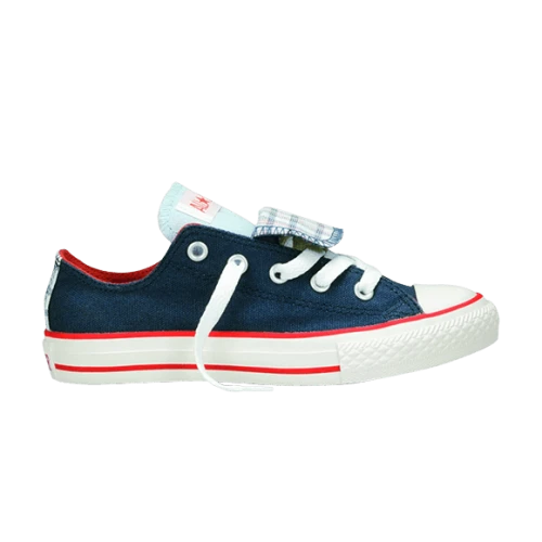 Converse Chuck Taylor All Star Double Tongue Ox GS 'Navy Multi'