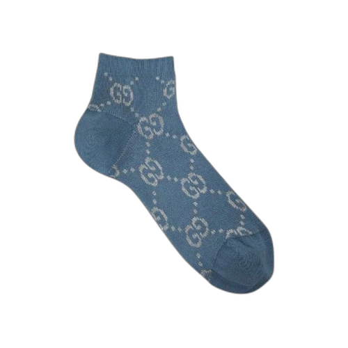 Gucci GG Lam Socks 'Blue' (Women's)