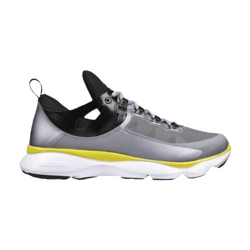 Jordan Flight Runner Wolf Grey Vibrant Yellow