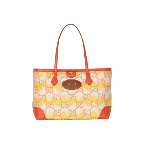 Gucci Jeju Ophidia Shopping Tote Orange