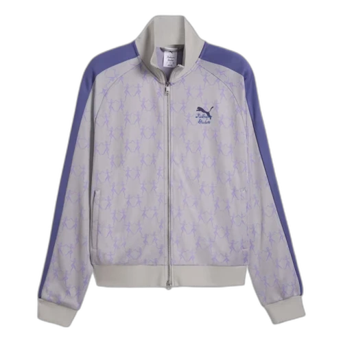 PUMA x Kidsuper T7 Track Jacket 'Gray Echo AOP'