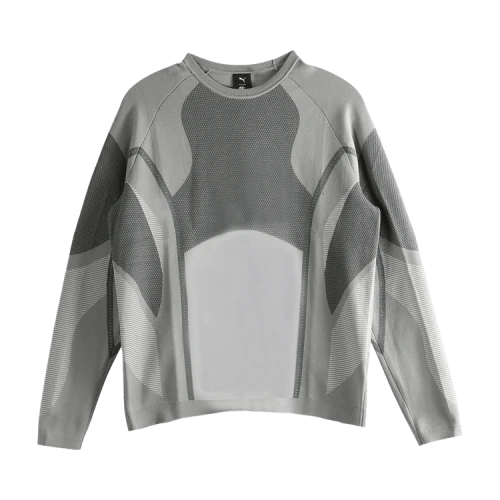 Puma Long Sleeve Sweater 'Cool Mid Grey'