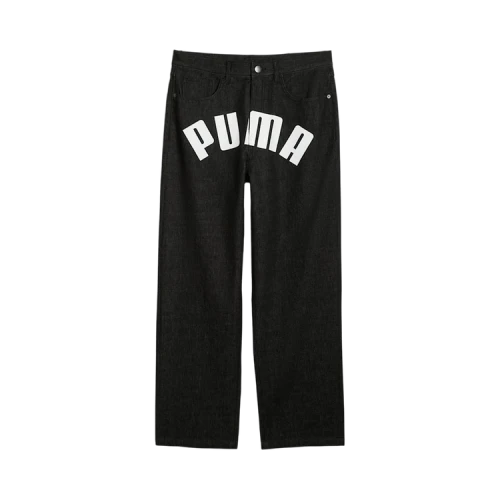 Puma x A$AP ROCKY Printed Denim Pants 'PUMA Black'