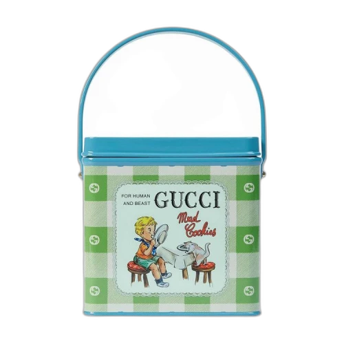 Gucci Mad Cookies Top Handle Bag 'Green'