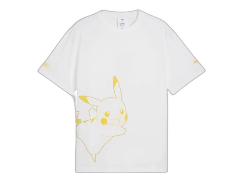 Puma x Pokemon Relaxed Graphic Tee Puma White