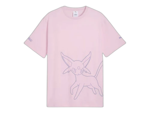 Puma x Pokemon Relaxed Graphic Tee Pearl Pink