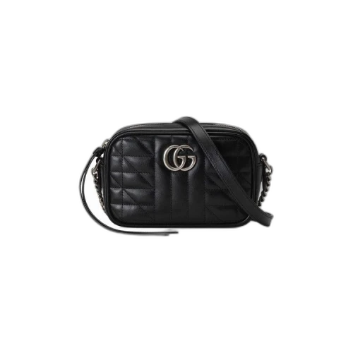 Gucci GG Marmont Mini Shoulder Bag 'Black'