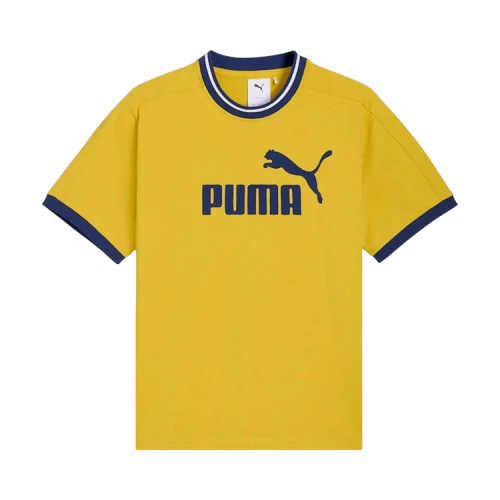 Puma T7 Ringer Tee 'Dazzling Yellow'