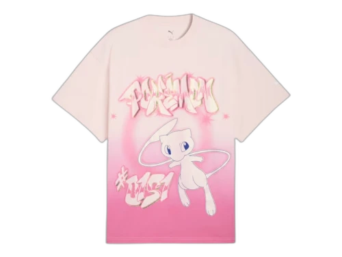 Puma x Pokemon Oversized Tee Jasmine Flower/Posie Pink