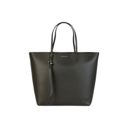Alexander McQueen Skull Leather Tote 'Green'