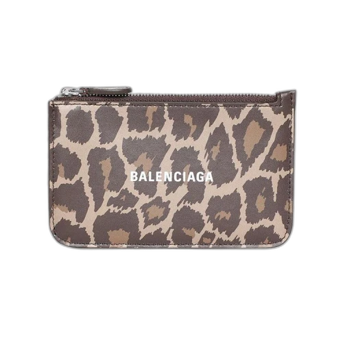 Balenciaga Credit Card Holder 'Beige/Brown/Light White'