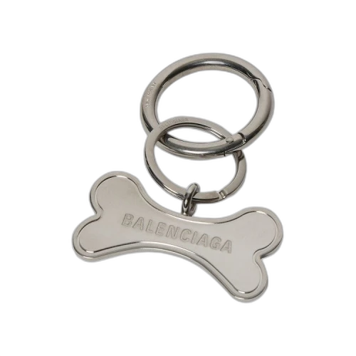 Balenciaga Pet Keyring 'Silver'