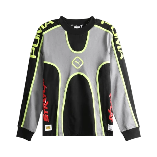 Puma x A$AP Rocky T7 Panel Jersey Tops 'Cast Iron'