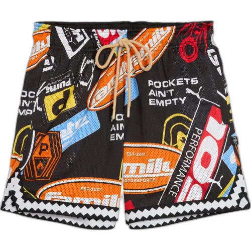 PUMA x FAST & FURIOUS 6" Reversible Shorts 'PUMA Black AOP'