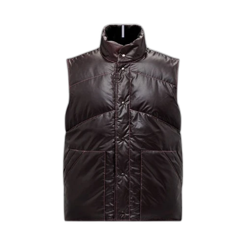 MCQ Heat Puffer Vest 'Darkest Black/Pink'