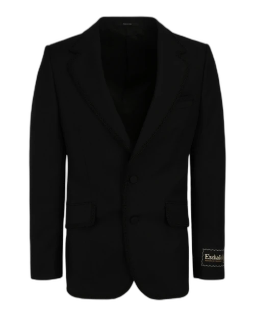 Gucci Wool Tailored Blazer Black