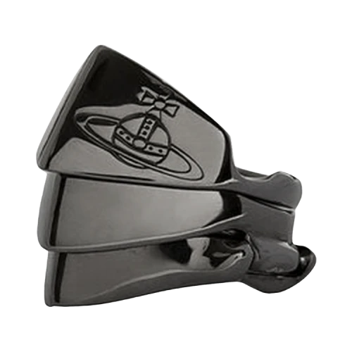 Vivienne Westwood Knuckleduster Ring 'Ruthenium'