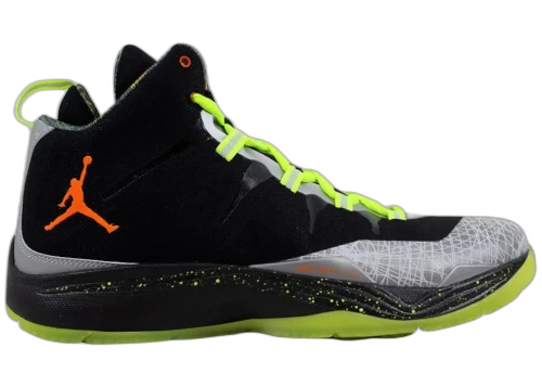 Jordan Super.Fly 2 Christmas Black Total Orange Reflective Silver