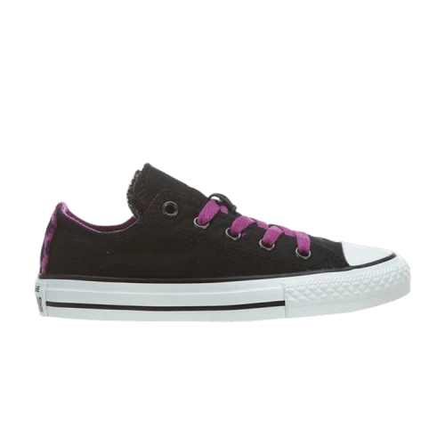 Converse Chuck Taylor All Star Double Tongue Ox GS 'Black'