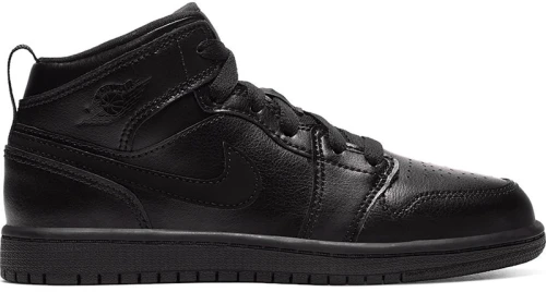 Jordan 1 Mid Black (PS)