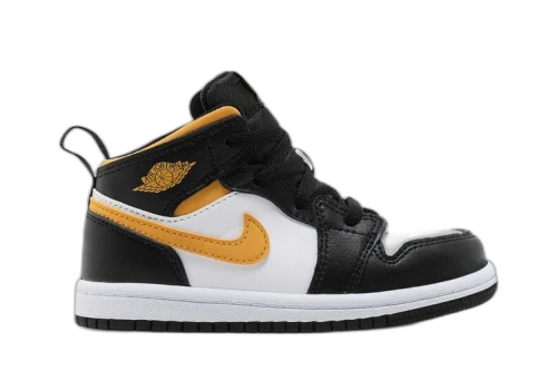 Jordan 1 Mid Black University Gold (TD)