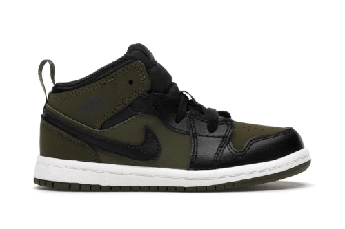 Jordan 1 Mid Olive Canvas (TD)