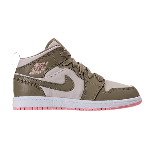 Air Jordan 1 Mid GP 'Trooper Bleached Coral'