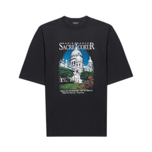 Balenciaga Sacré Cœur T-Shirt 'Black'