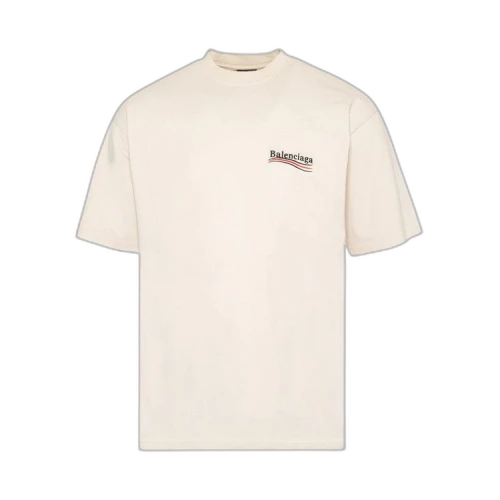 Balenciaga Large Fit T-Shirt 'Light Beige/White'