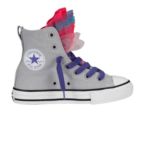 Converse Chuck Taylor All Star Hi GS 'Party Pop Oyster Grey'