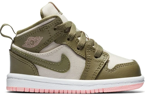 Jordan 1 Mid Trooper Bleached Coral (TD)