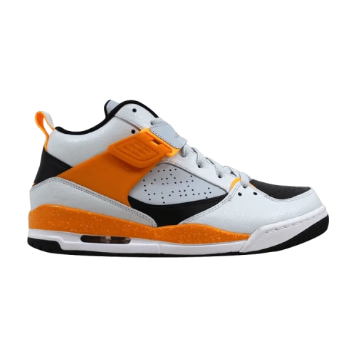 Jordan Flight 45 Pure Platinum Atomic Mango White Kumquat
