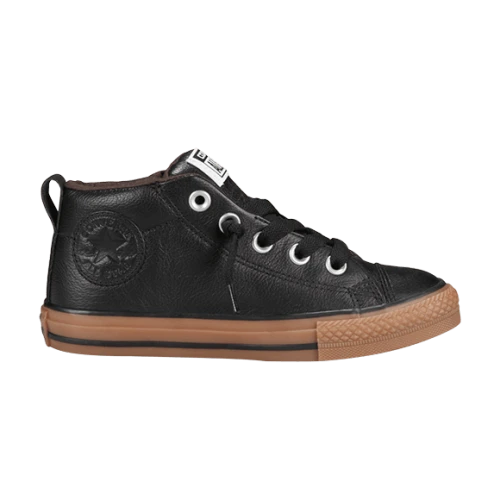 Converse Chuck Taylor All Star Street Mid GS 'Black'